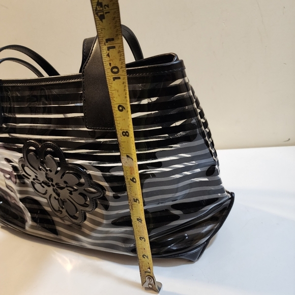 Nanette Lepore Black transparent Rubber tote - Picture 10 of 12